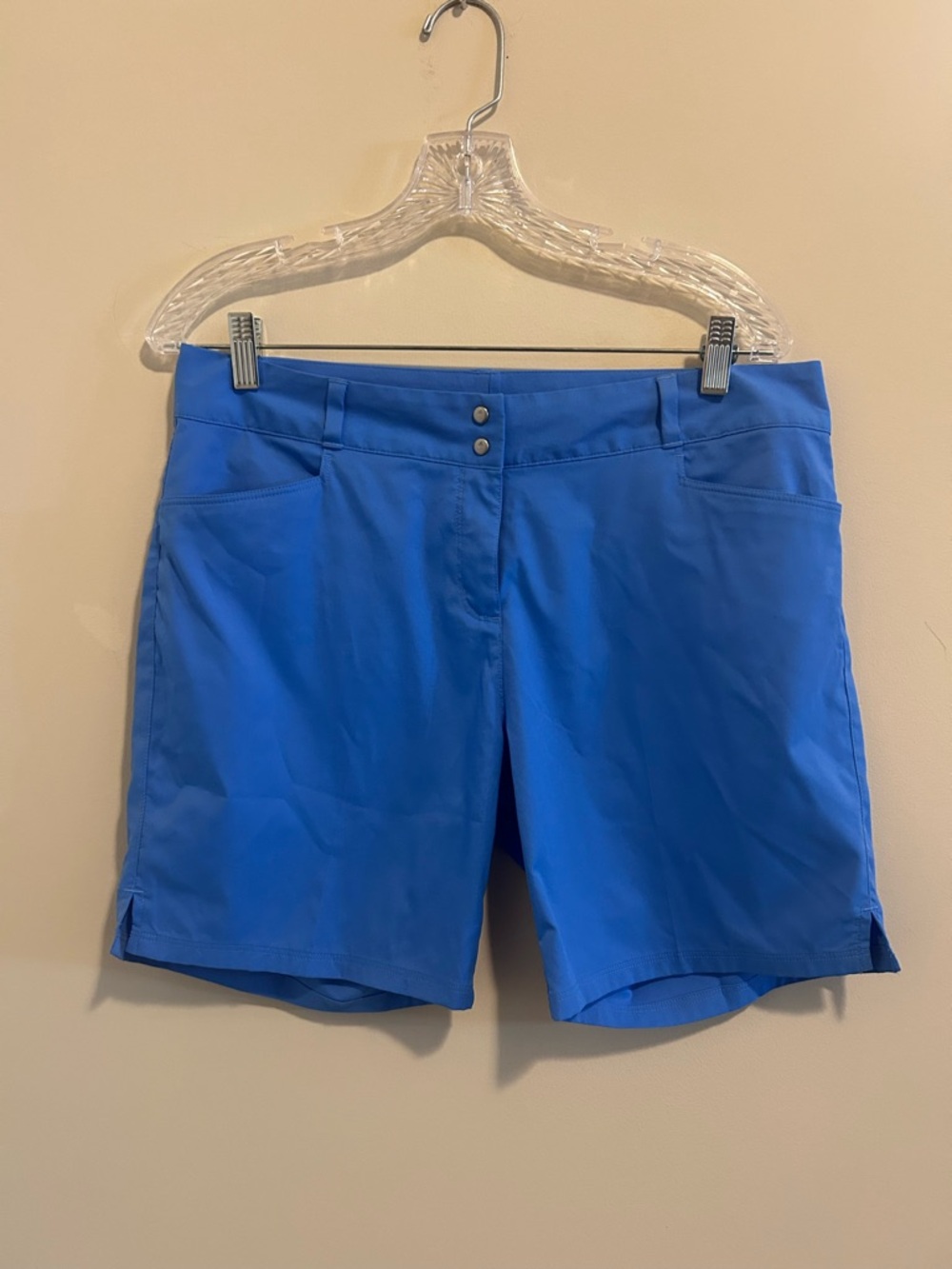 adidas Royal Blue Women's Performance Golf Shorts